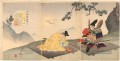 Nihon Rekishi Kyokun Ga Lehren aus der japanischen Geschichte Toyohara Chikanobu Japanisch